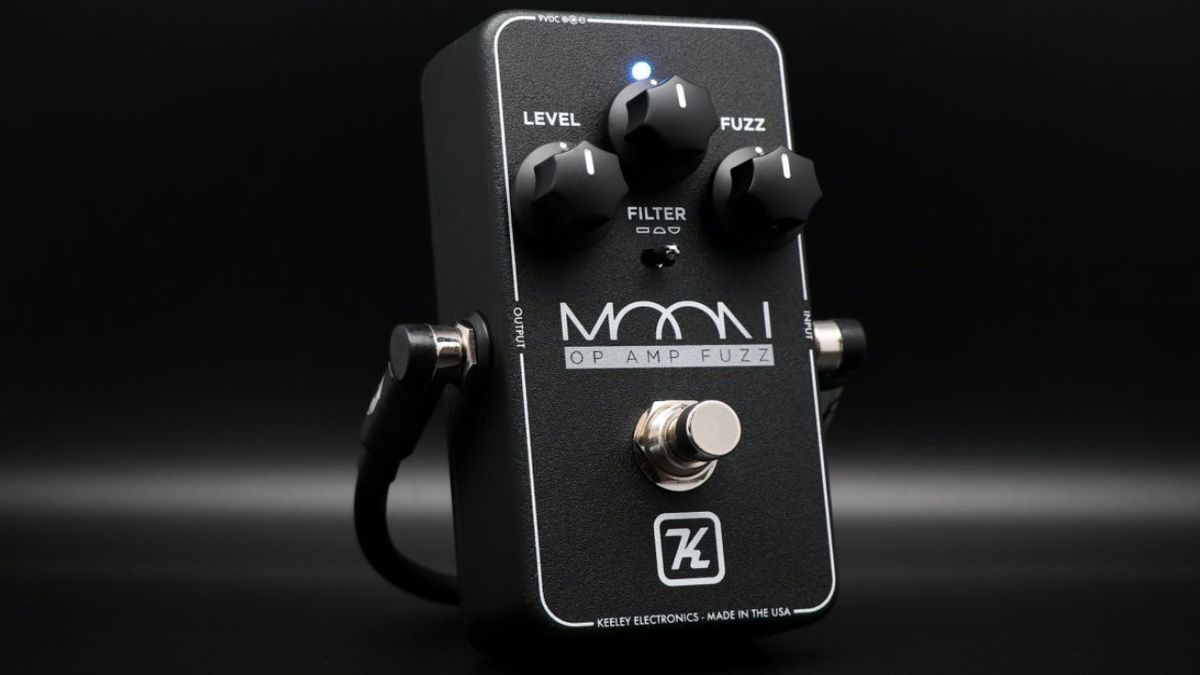 Keeley announces Moon Op Amp Fuzz for Gilmour-inspired tones and