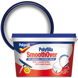 Polycell Smoothover for Damaged and Textured Walls 2.5l