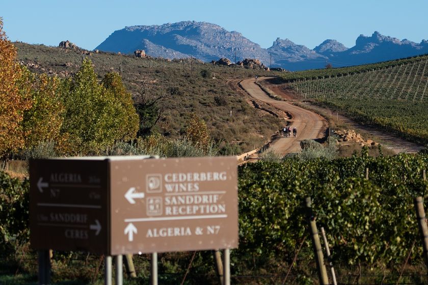 Out on the course of the Ceder in 2025