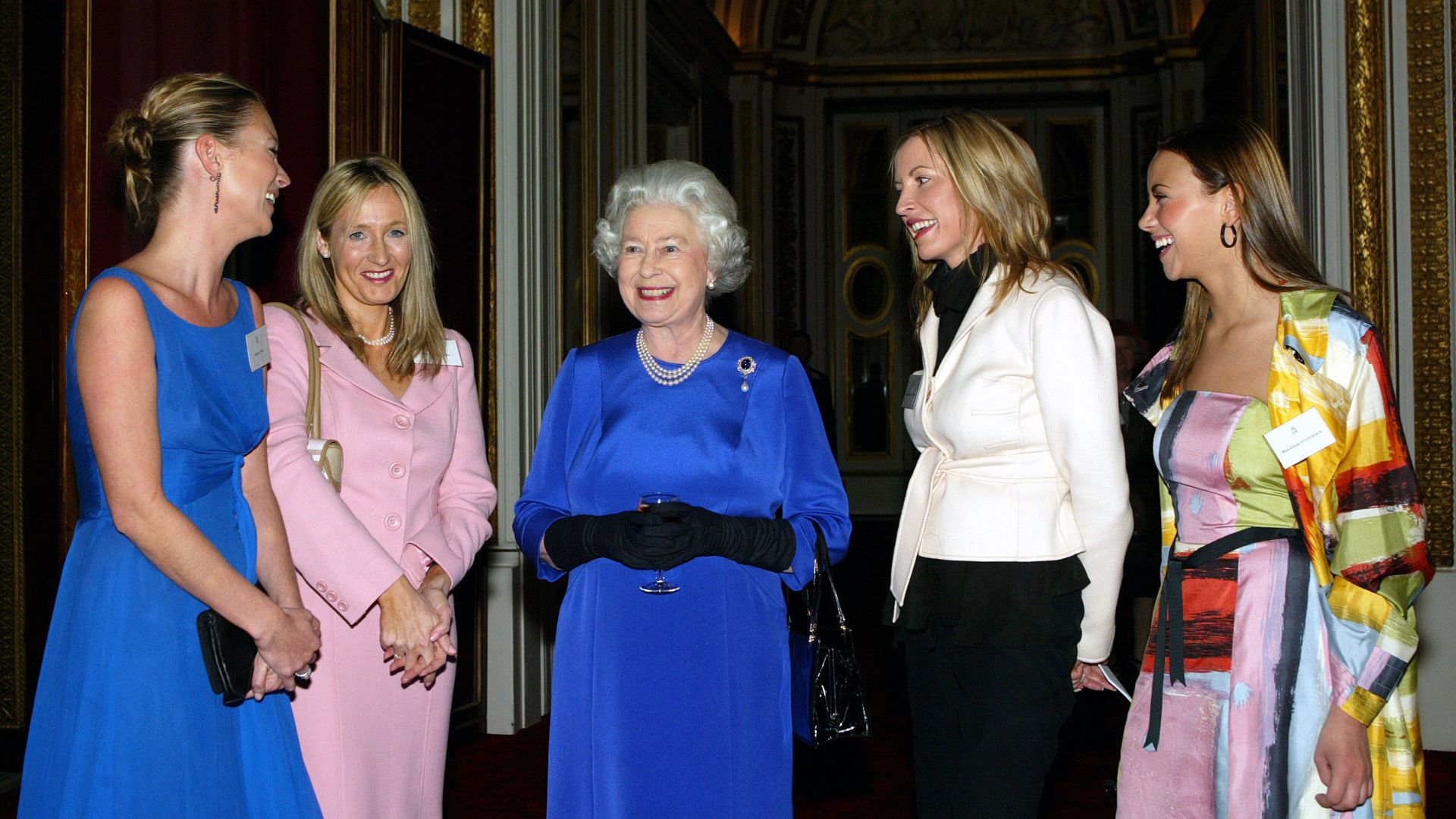 Queen Elizabeth II hosts the first women only event at Buckingham Palace