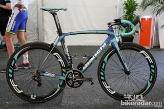 Pro bike: Willem Wauters' Vacansoleil-DCM Bianchi Oltre XR