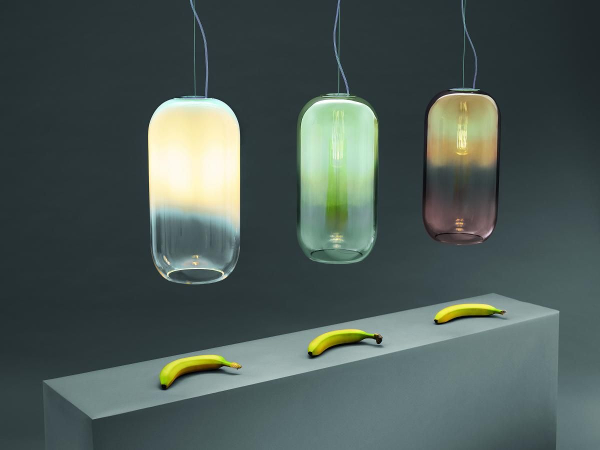 Gople lamps by BIG and Artemide helping bananas grow