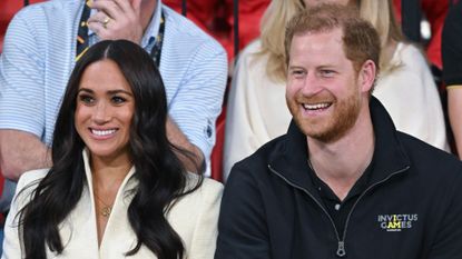 Meghan Markle preparing for exciting US trip with Prince Harry, seen here together attending the sitting volleyball event