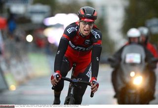 Taylor Phinney (BMC) just failed to catch the attackers, finishing seventh