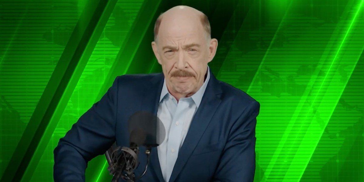 J.K. Simmons as J.Jonah Jameson