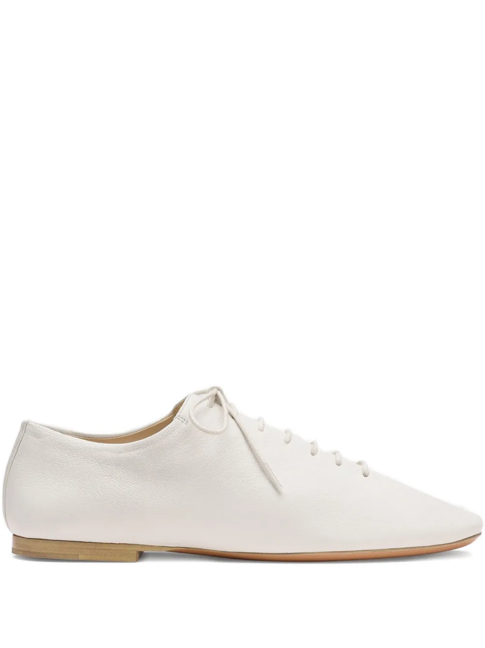 Lemaire Leather Lace-Up Derby Shoes | 38