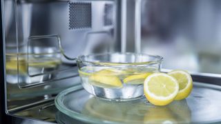 Best cleaning hacks - Lemon water works to clean microwaves