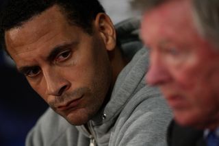 Rio Ferdinand played under Sir Alex Ferguson for most of his Manchester United career