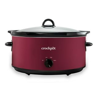 Crock-Pot Manual 8-Quart Slow Cooker, Rhubarb