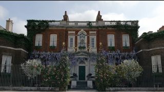 The facade of the house in Bridgerton