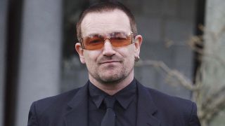 U2's Bono receiving a knighthood in 2007.