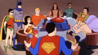 The Superfriends in Challenge of the Superfriends