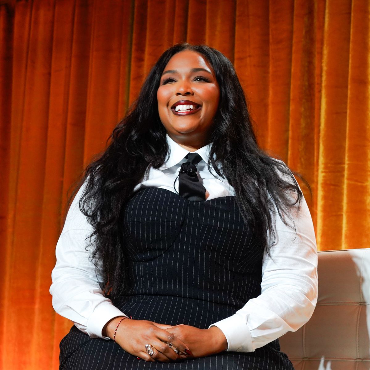 Lizzo at Fortune's most Powerful Women Summit in 2024