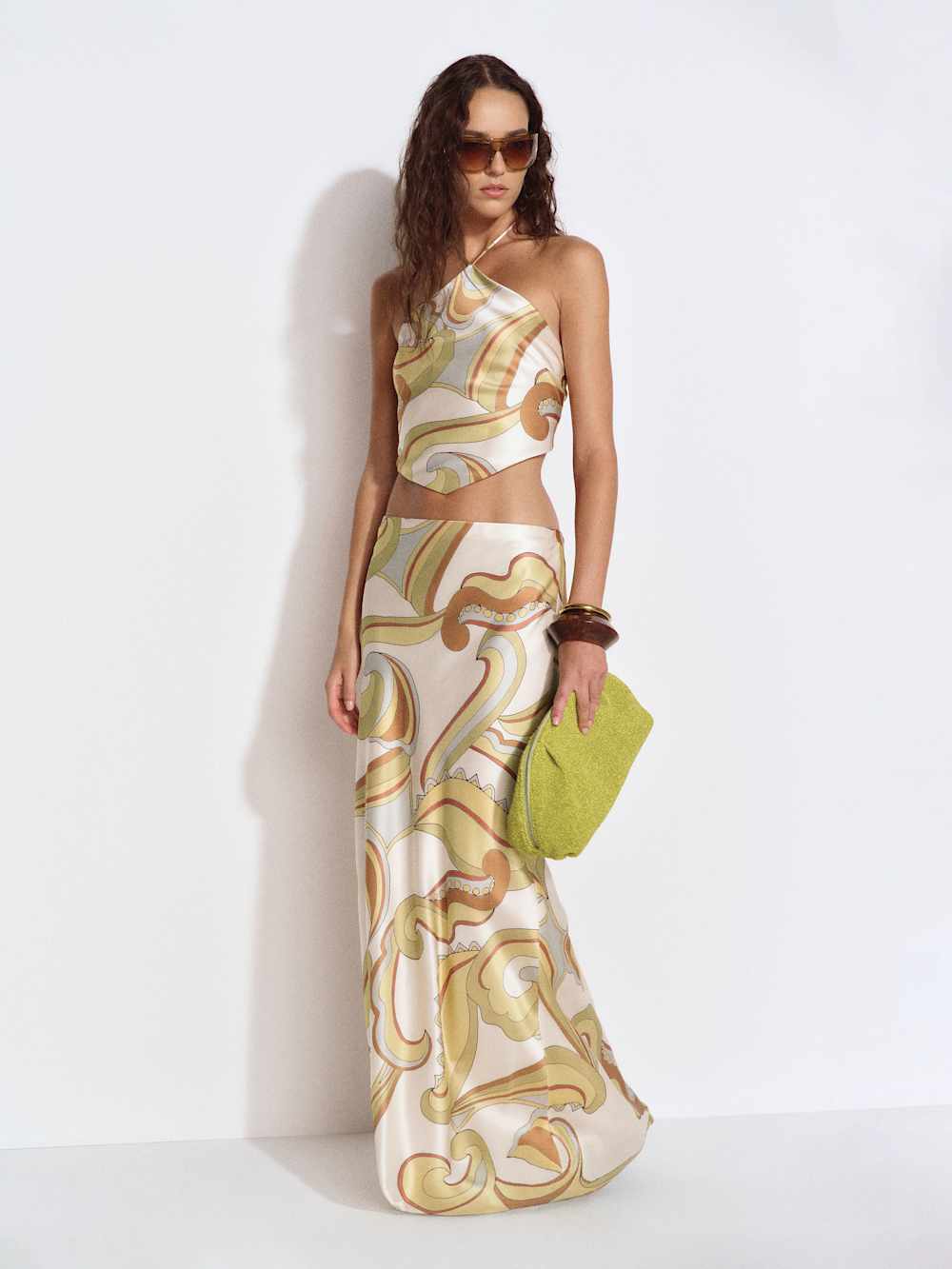 Effie Silk Two Piece