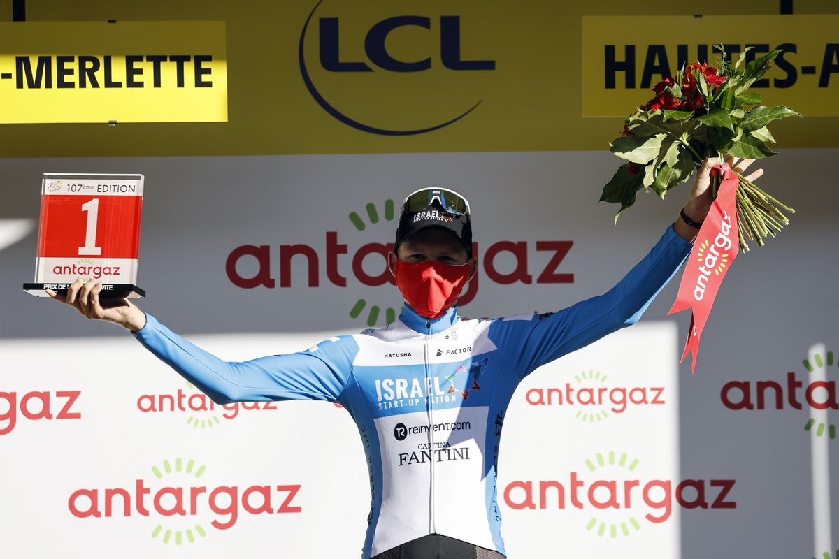 Tour de France 2020 107th Edition 4th stage Sisteron Orcieres Merlette 1605 km 01092020 Krists Neilands LAT Israel StartUp Nation photo POOL Yuzuru SunadaBettiniPhoto2020