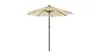 SONGMICS 2.7 m Garden Parasol Umbrella with Solar-Powered LED Lights