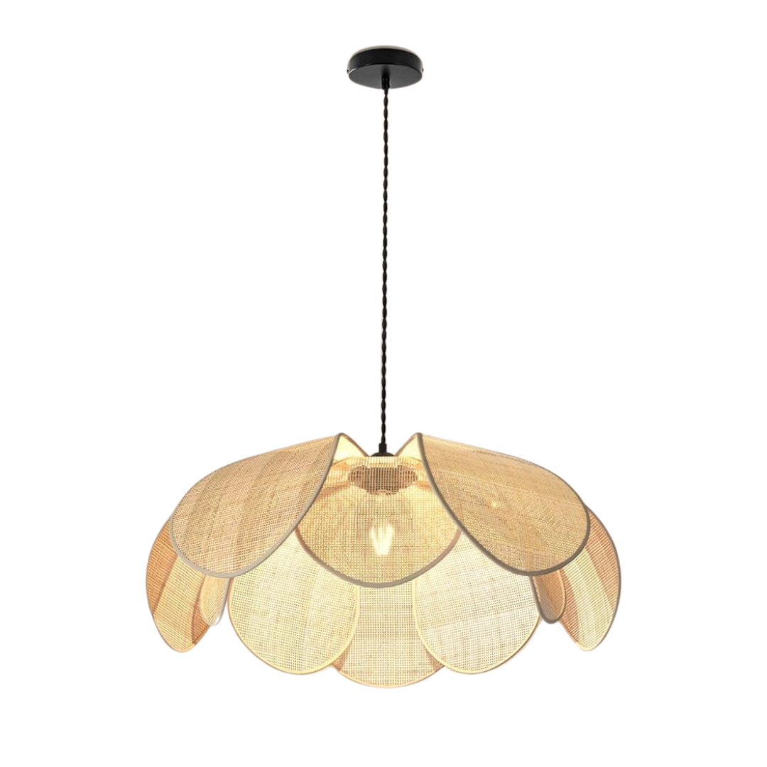 rattan pendant light