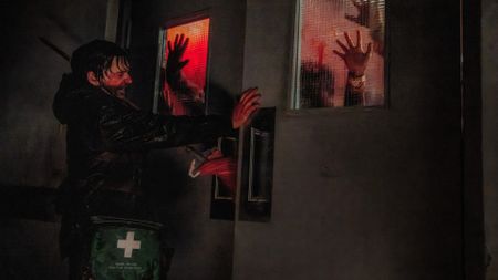 Austin Abrams as Bryan in Resident Evil