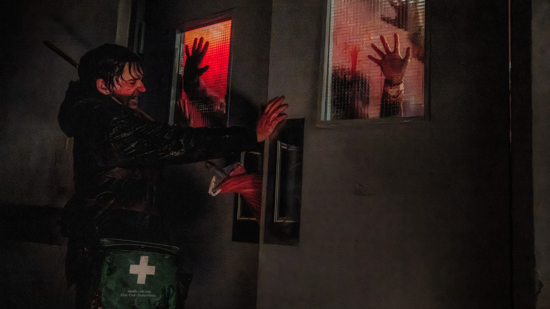 Austin Abrams as Bryan in Resident Evil