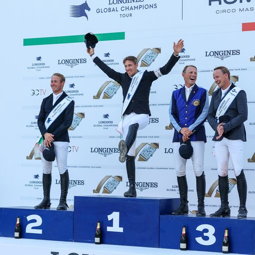 International showjumping news: Henrik von Eckermann tops the podium at the LGCT Rome at the Circus Maximus