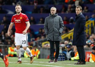 Former Manchester United boss Jose Mourinho is not Luke Shaw's biggest fan