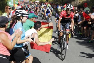 Alberto Contador (Trek-Segafredo) goes on the attack