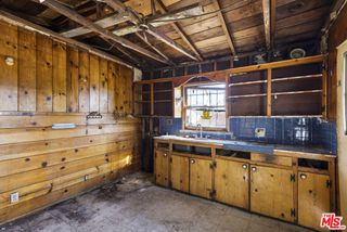 A dilapidated kitchen