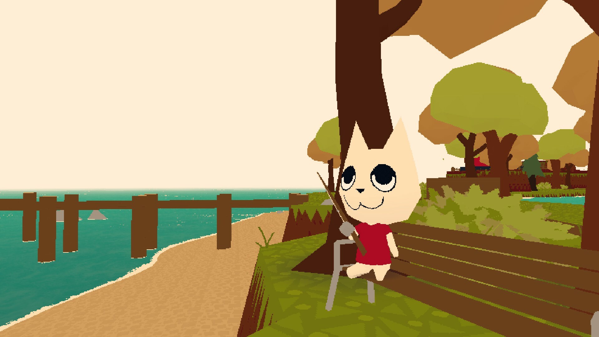 Here's an adorable, cozy little multiplayer chatroom fishing game