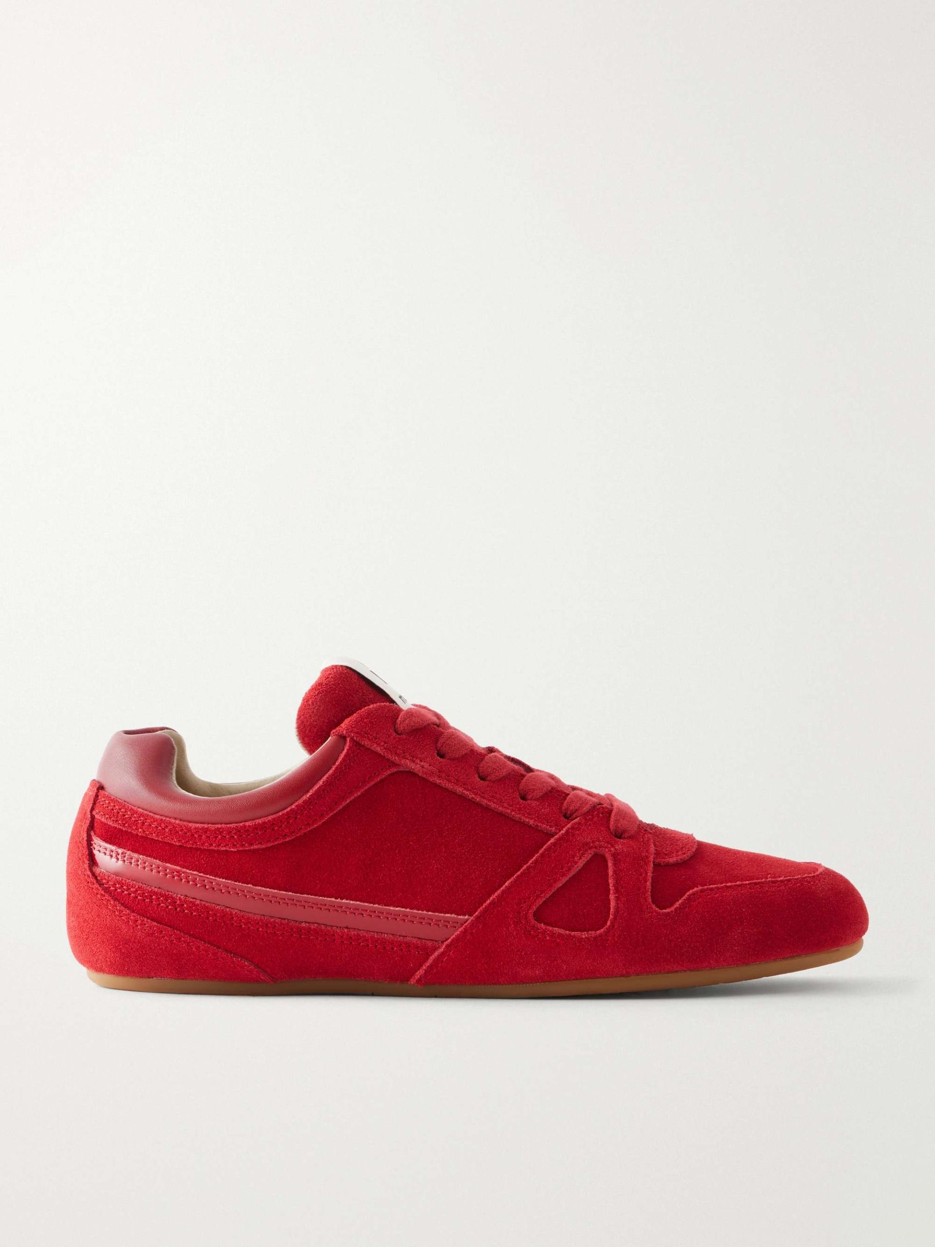 Senny Perforated Suede Sneakers