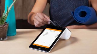 A Poynt Smart Terminal forms part of the Mindbody POS setup