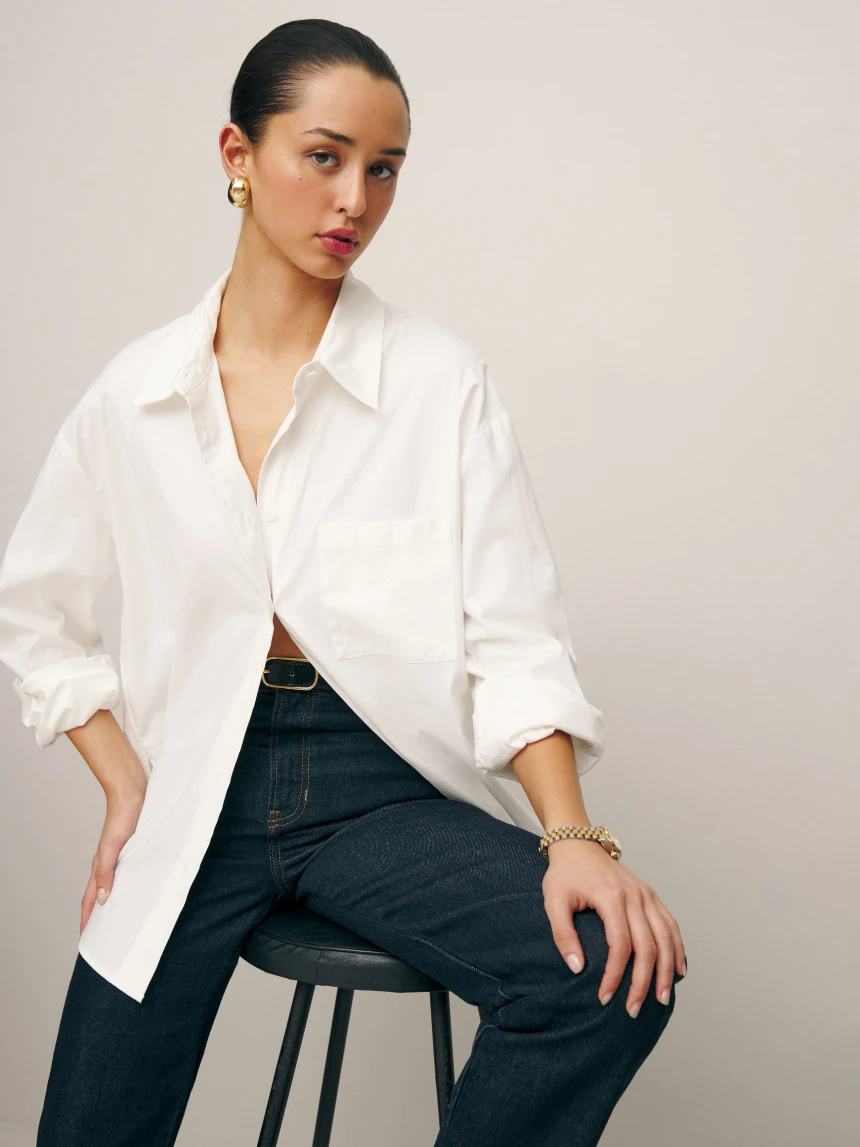 Reformation, Will Oversized Shirt