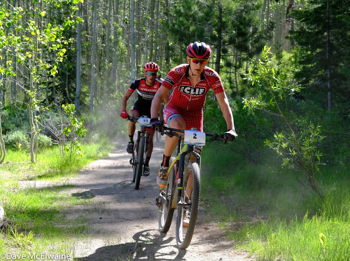 Ben Sonntag (Cliff Bar) was trailing Todd Wells by less than a minute in the Epic Rides series.