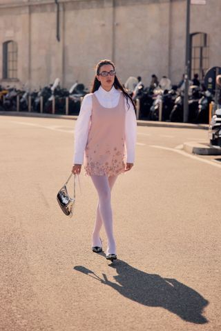 Milan Fashion Week Street Style: Pink