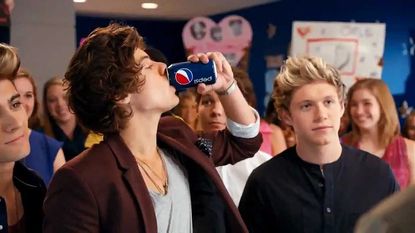 One Direction and Drew Brees for Pepsi