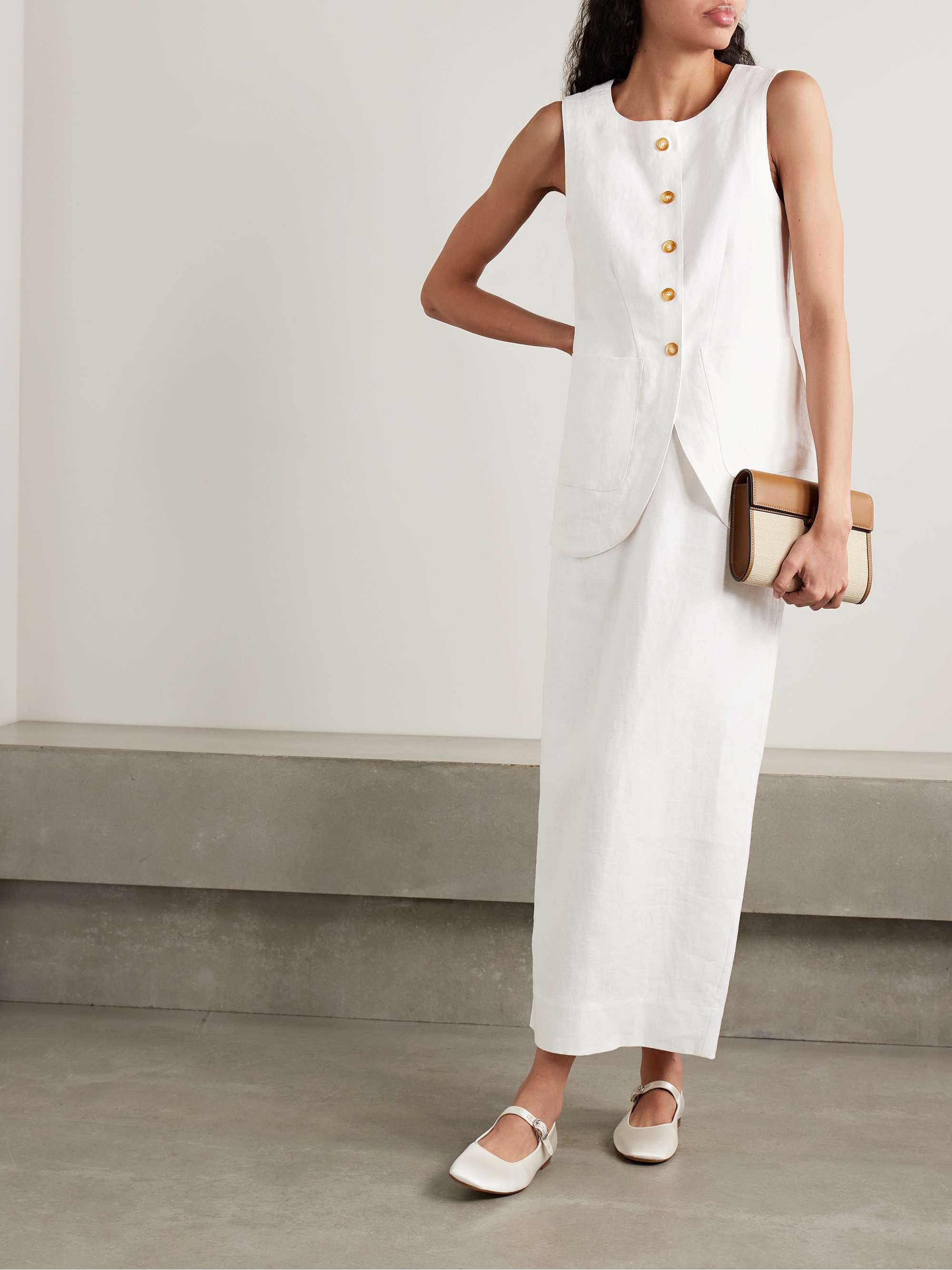 Emma Linen Vest