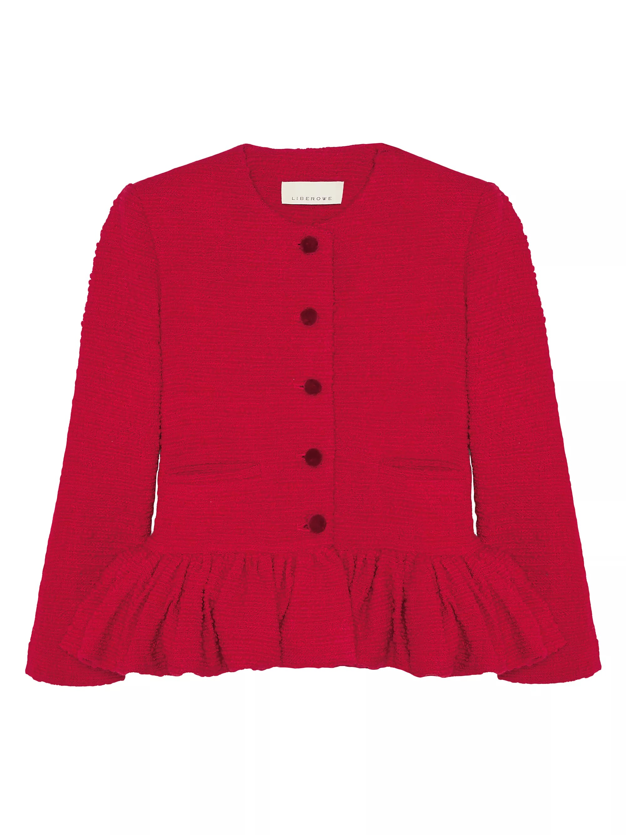 Tweed Peplum Jacket