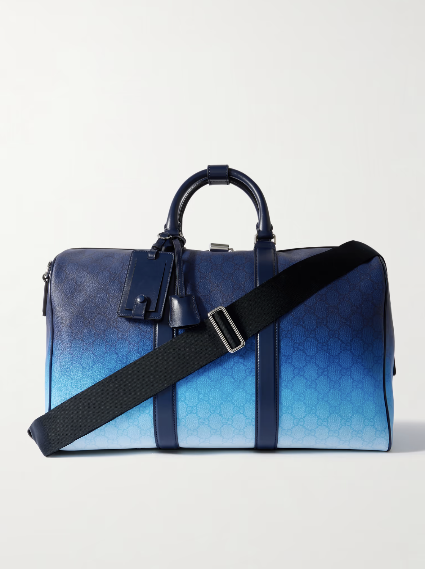 Gucci, Monogrammed Coated Canvas Duffle Bag