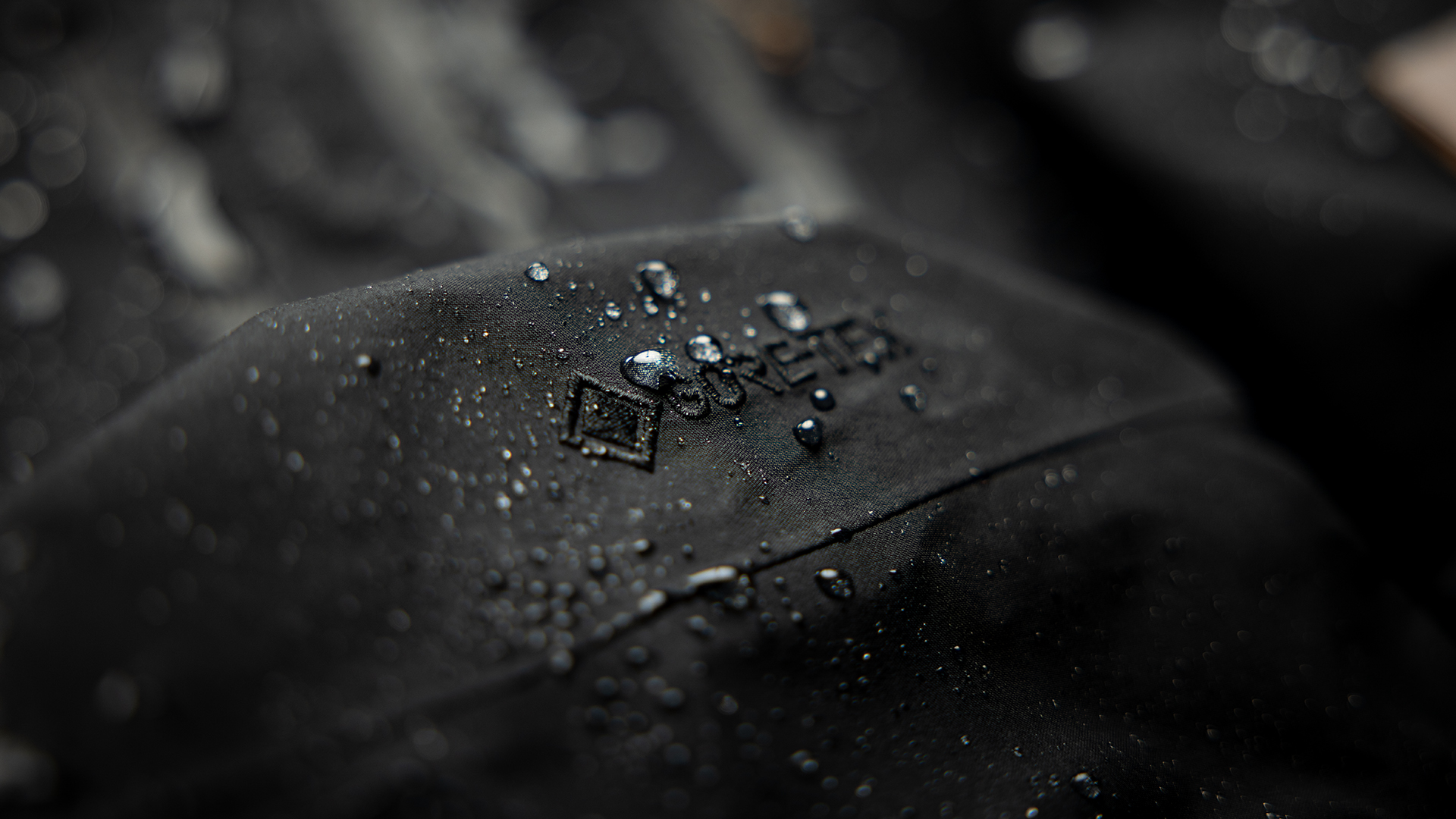 Fjallraven GORE-TEX jacket in use