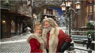 Kurt Russell and Goldie Hawn in The Christmas Chronicles 2