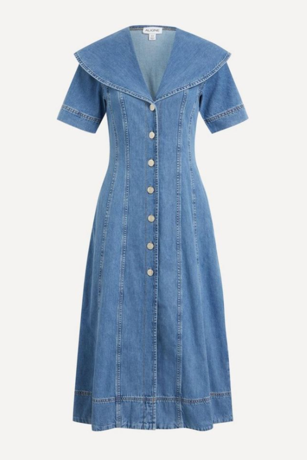 Aligne, Sparrow Midi Denim Dress