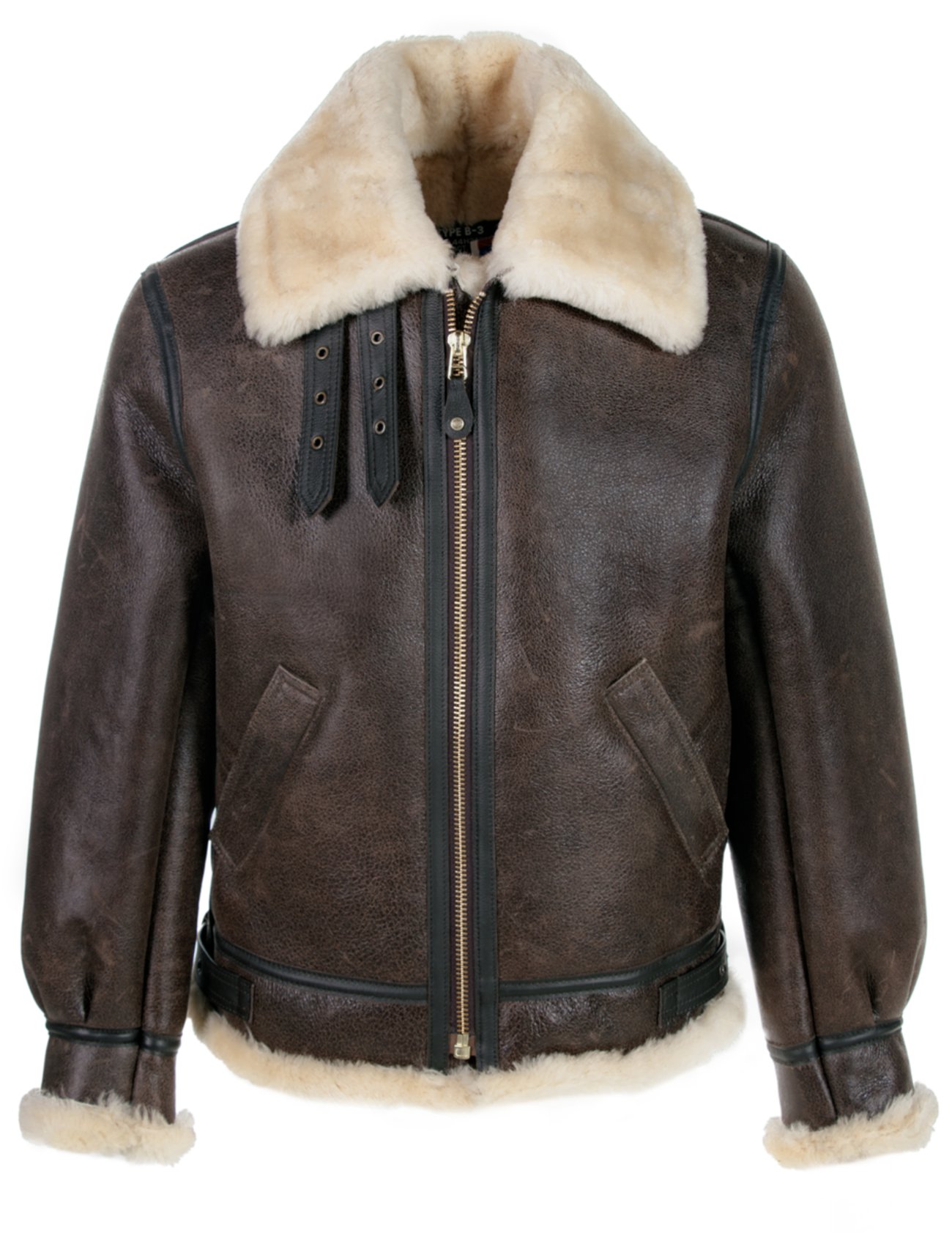 Leon's real leather bomber jacket