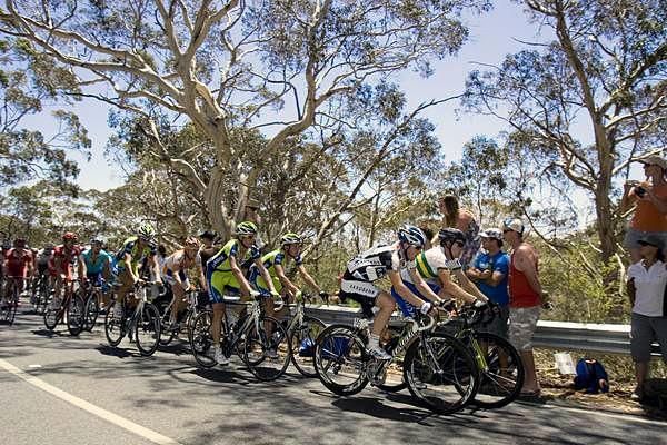 Despite being relatively small, Old Willunga Hill is a testing climb.