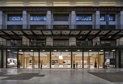Apple store at Battersea Power Station exterior
