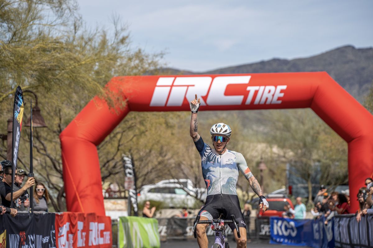 Keegan Swenson won elite men's division of 2023 BWR Arizona