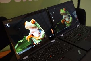 Lenovo ThinkPad X1 Yoga OLED Screen Comparison 2