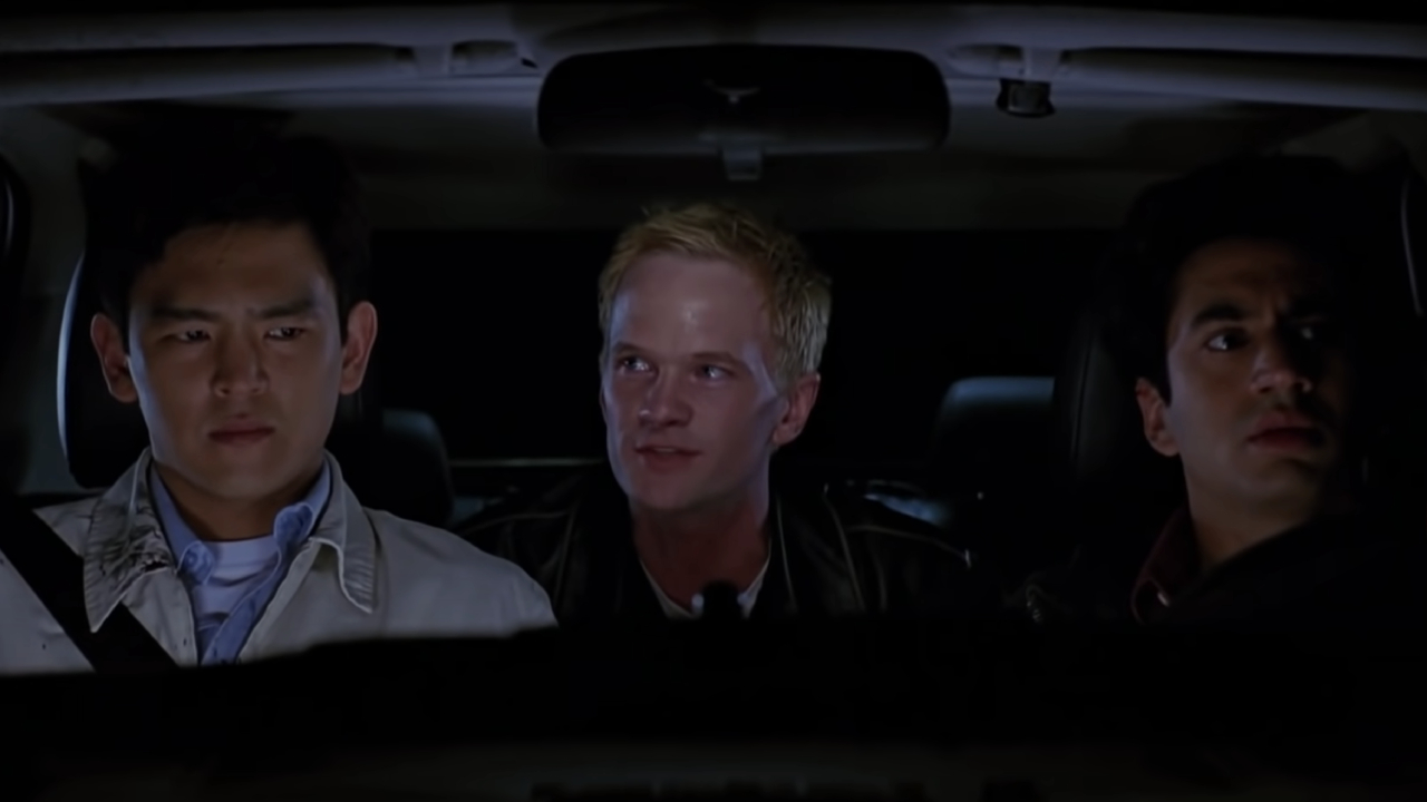 John Cho, Kal Penn, and Neil Patrick Harris in Harold & Kumar Go to White Castle