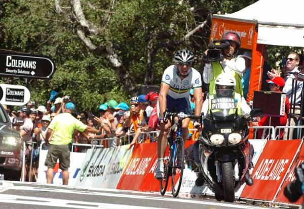 William Clarke (UNI SA - Australia) comes in to take the win