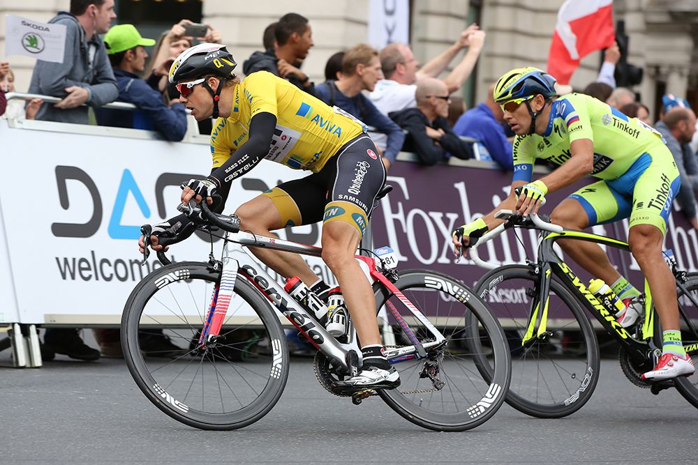 Race leader Edvald Boasson Hagen (MTN-Qhubeka)