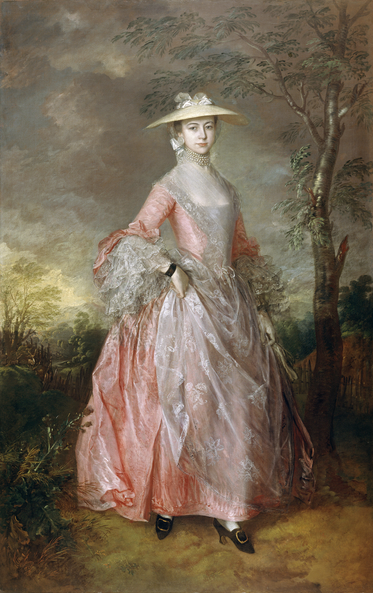 Portrait painting by Gainsborough 