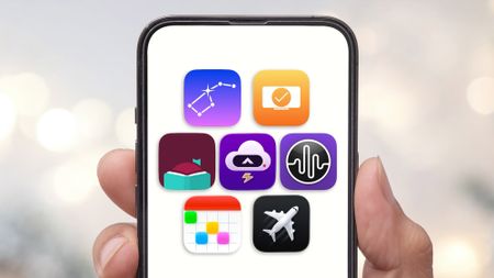 7 app icons on an iPhone screen